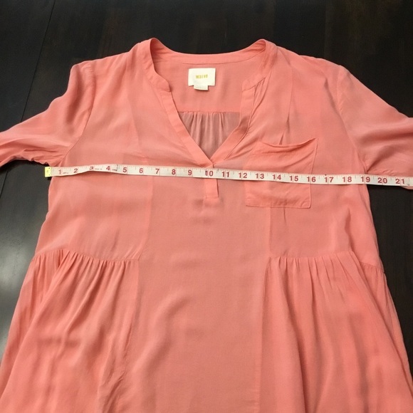 Anthropologie Maeve Laiken Henley Blouse Size 6 - Picture 5 of 9